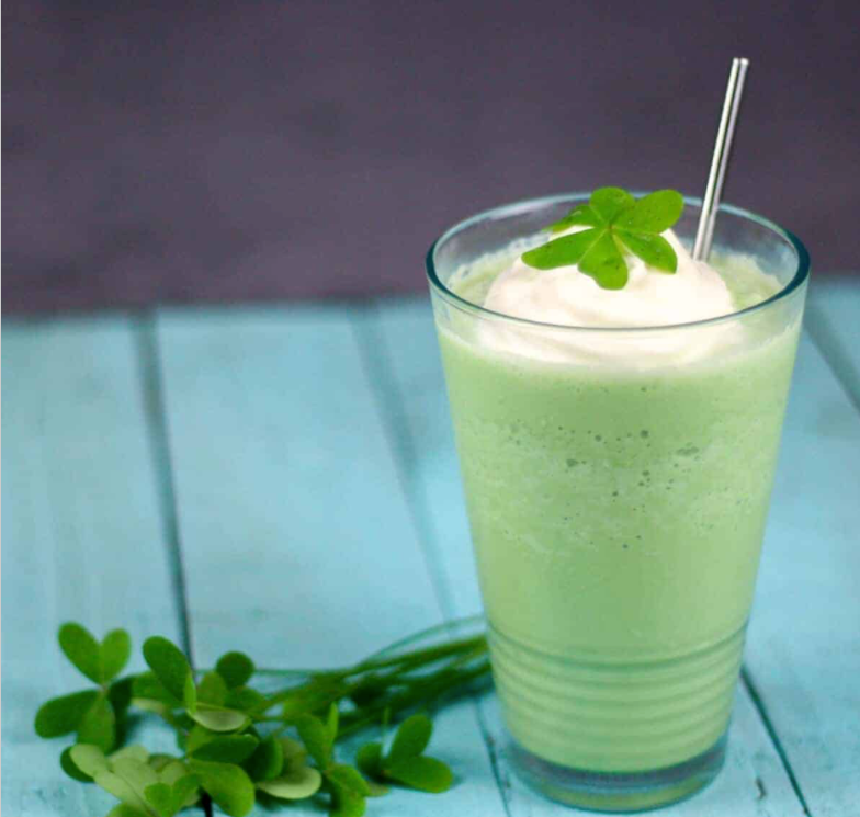 Healthy Shamrock Shake Recipe