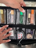Hanging Organizer Pack and Folds for Travel or Storage