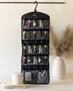 Hanging Organizer Pack and Folds for Travel or Storage