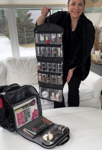 2-sided and Holds Brushes and Makeup - Essential Gear Products